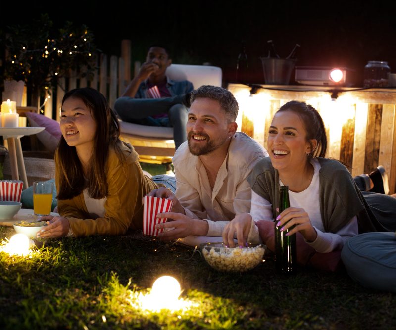 cine al aire libre